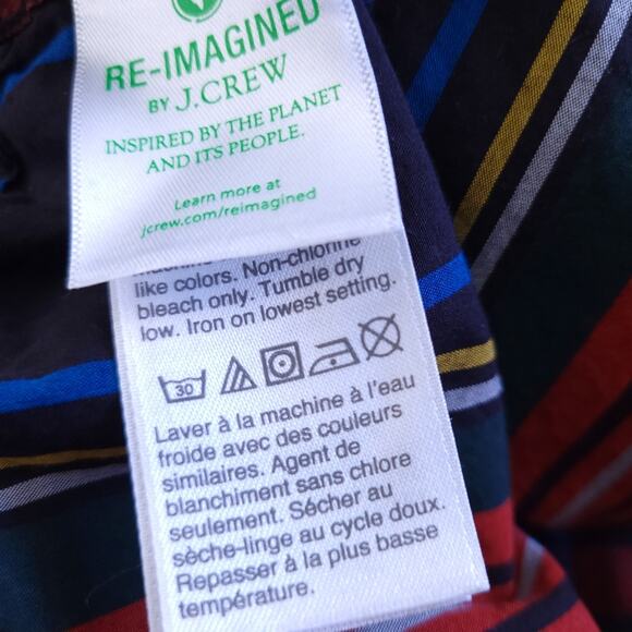 J. Crew Tartan Plaid Womens Sleep Pants Small Red Blue, Christmas, Holiday PJ - Picture 5 of 6